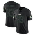 Seanshop GB.Packers #33 Evan Williams Player Black Impact Limited Home Game Stitched Jerseys