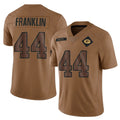 Seanshop GB.Packers #44 Zaire Franklin Player Brown Salute To Service Limited Stitched Jerseys