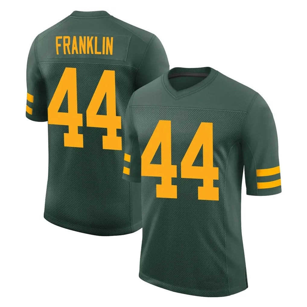 Seanshop GB.Packers #44 Zaire Franklin Player Green Alternate Vapor Home Game Stitched Jerseys