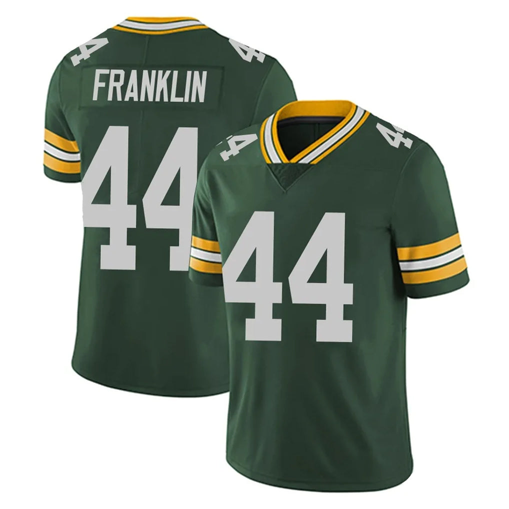 Seanshop GB.Packers #44 Zaire Franklin Player Green Vapor Untouchable Limited Home Game Stitched Jerseys