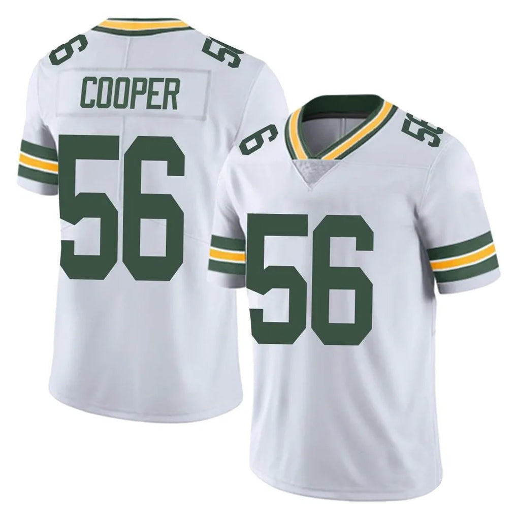 Seanshop GB.Packers #56 Edgerrin Cooper Player White Vapor Untouchable Limited Home Game Stitched Jerseys