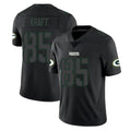 Seanshop GB.Packers #85 Tucker Kraft Player Black Impact Limited Home Game Stitched Jerseys