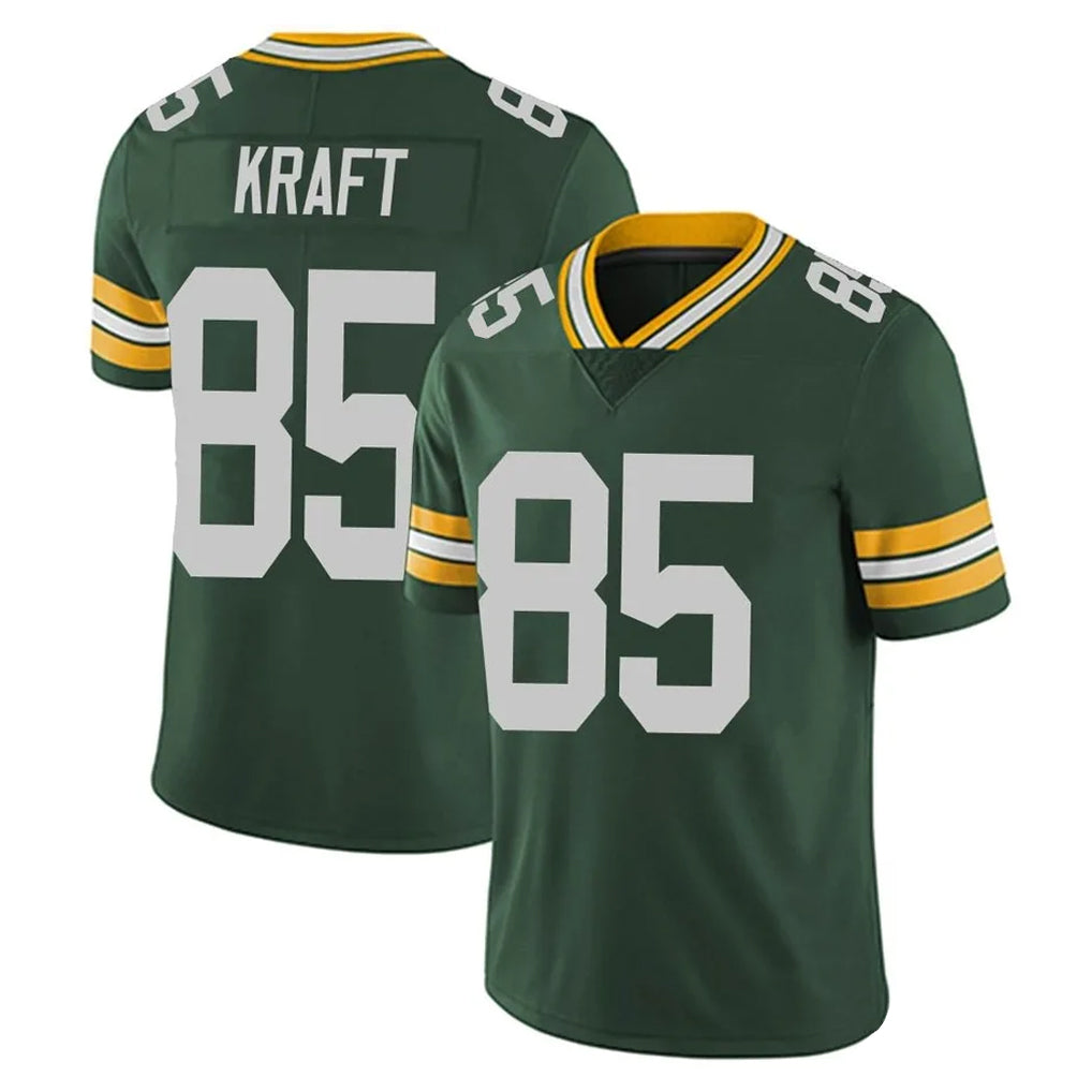 Seanshop GB.Packers #85 Tucker Kraft Player Green Vapor Untouchable Limited Home Game Stitched Jerseys