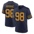 Seanshop GB.Packers #98 Javon Hargrave Player Navy The 1923 Classic Home Game Stitched Jerseys