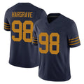 Seanshop GB.Packers #98 Javon Hargrave Player Navy The 1923 Classic Vapor F.U.S.E. Home Game Stitched Jerseys