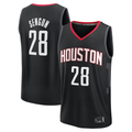 Seanshop H.Rockets #28 Alperen Sengun Black Fast Break Replica Player Stitched Jerseys- Statement Edition