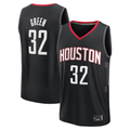 Seanshop H.Rockets #32 Jeff Green Black Fast Break Replica Player Stitched Jerseys- Statement Edition