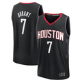 Seanshop H.Rockets #7 Kevin Durant Black Fast Break Replica Player Stitched Jerseys- Statement Edition