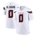 Seanshop H.Texans #0 Azeez Al-Shaair Player White Home Game Stitched Jerseys