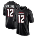 Seanshop H.Texans #12 Nico Collins Player Carbon Black Fashion Home Game Stitched Jerseys