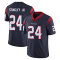 Seanshop H.Texans #24 Derek Stingley Jr. Player Navy Limited Vapor Untouchable Home Game Stitched Jerseys