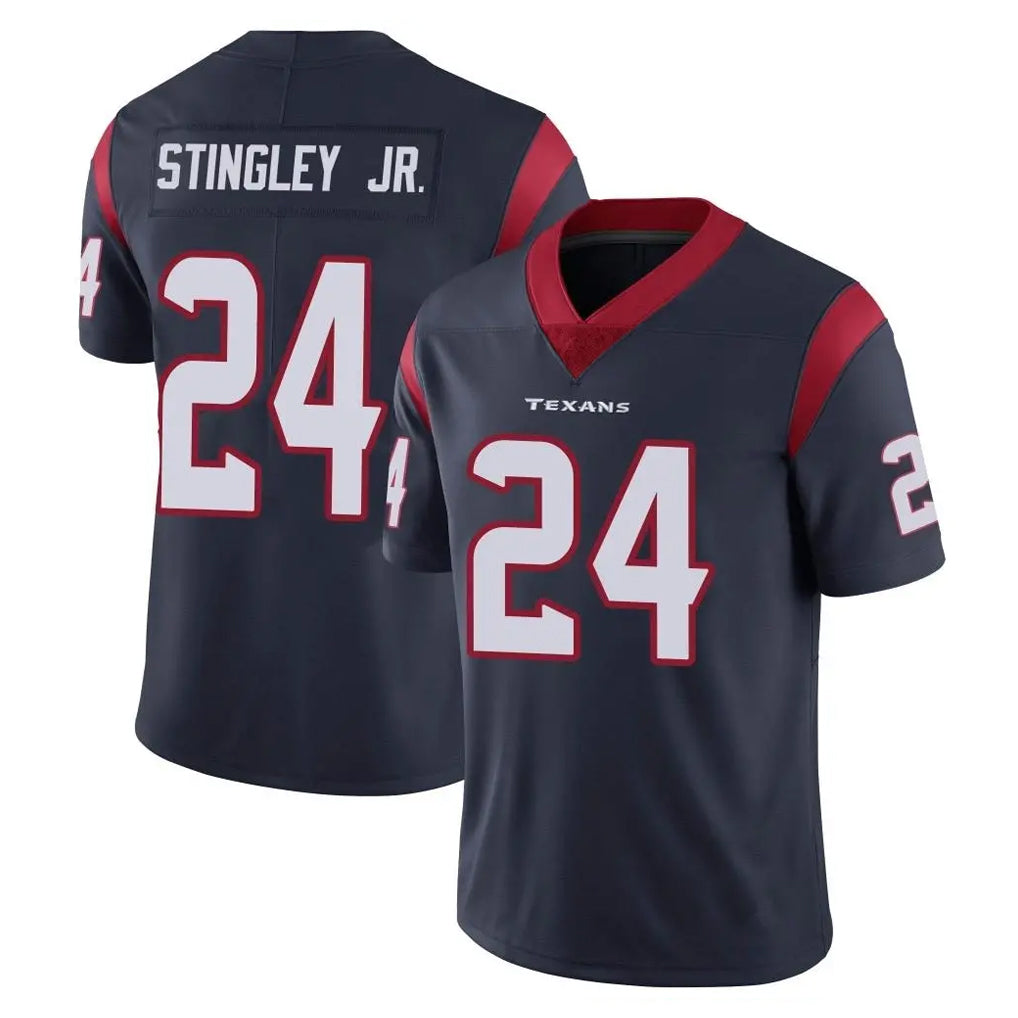 Seanshop H.Texans #24 Derek Stingley Jr. Player Navy Limited Vapor Untouchable Home Game Stitched Jerseys