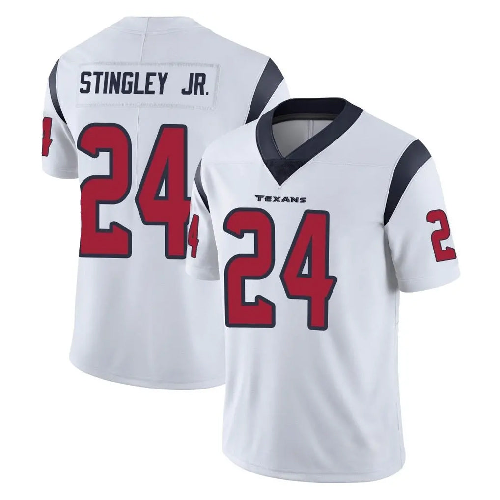 Seanshop H.Texans #24 Derek Stingley Jr. Player White Limited Vapor Untouchable Home Game Stitched Jerseys