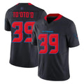 Seanshop H.Texans #39 Henry To'oTo'o Player Navy Limited 2nd Alternate Vapor F.U.S.E. Home Game Stitched Jerseys