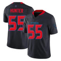 Seanshop H.Texans #55 Danielle Hunter Player Navy Limited 2nd Alternate Vapor F.U.S.E. Home Game Stitched Jerseys