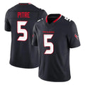 Seanshop H.Texans #5 Jalen Pitre Player Navy Limited Alternate Vapor F.U.S.E. Home Game Stitched Jerseys