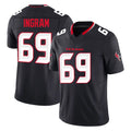 Seanshop H.Texans #69 Ed Ingram Player Navy Limited Alternate Vapor F.U.S.E. Home Game Stitched Jerseys