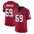 Seanshop H.Texans #69 Ed Ingram Player Red Limited Vapor Untouchable Home Game Stitched Jerseys