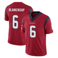 Seanshop H.Texans #6 Reed Blankenship Player Red Limited Vapor Untouchable Home Game Stitched Jerseys