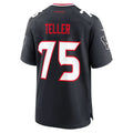 H.Texans #75 Wyatt Teller Navy  Team Game Stitched Jerseys