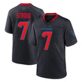 Seanshop H.Texans #7 CJ Stroud Player Navy 2nd Alternate Home Game Stitched Jerseys
