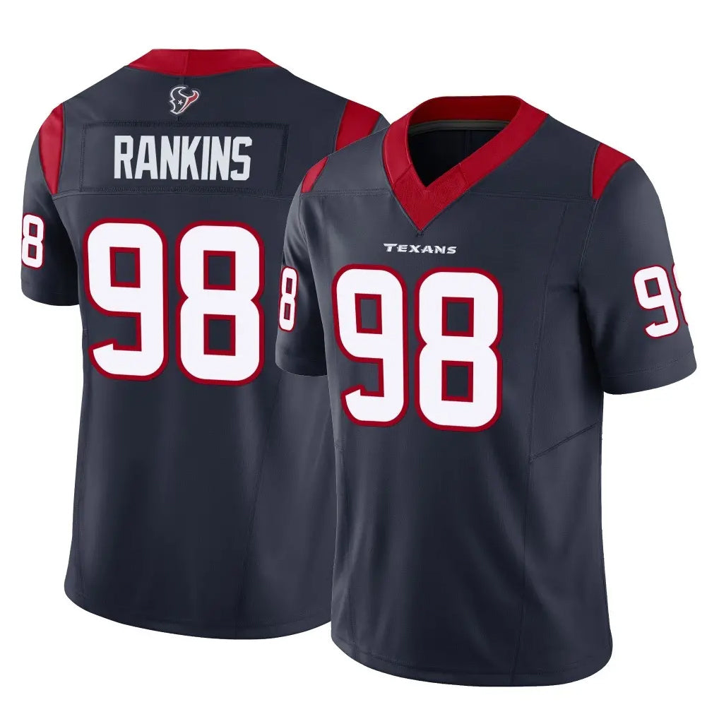 Seanshop H.Texans #98 Sheldon Rankins Player Navy Limited Vapor Untouchable Home Game Stitched Jerseys