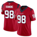 Seanshop H.Texans #98 Sheldon Rankins Player Red Limited Vapor F.U.S.E. Home Game Stitched Jerseys