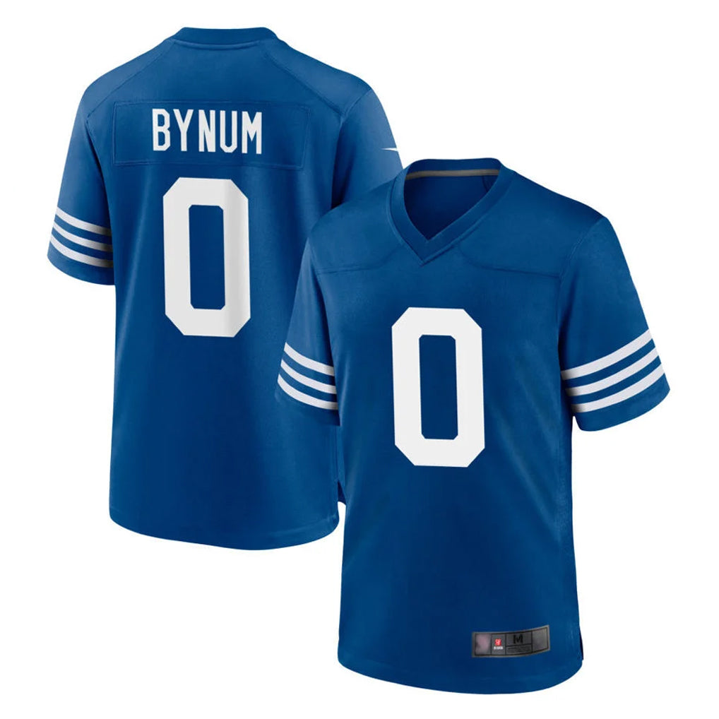 Seanshop IN.Colts #0 Camryn Bynum Player Royal Limited Home Game Stitched Jerseys