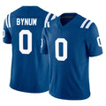 Seanshop IN.Colts #0 Camryn Bynum Player Royal Limited Vapor F.U.S.E. Home Game Stitched Jerseys