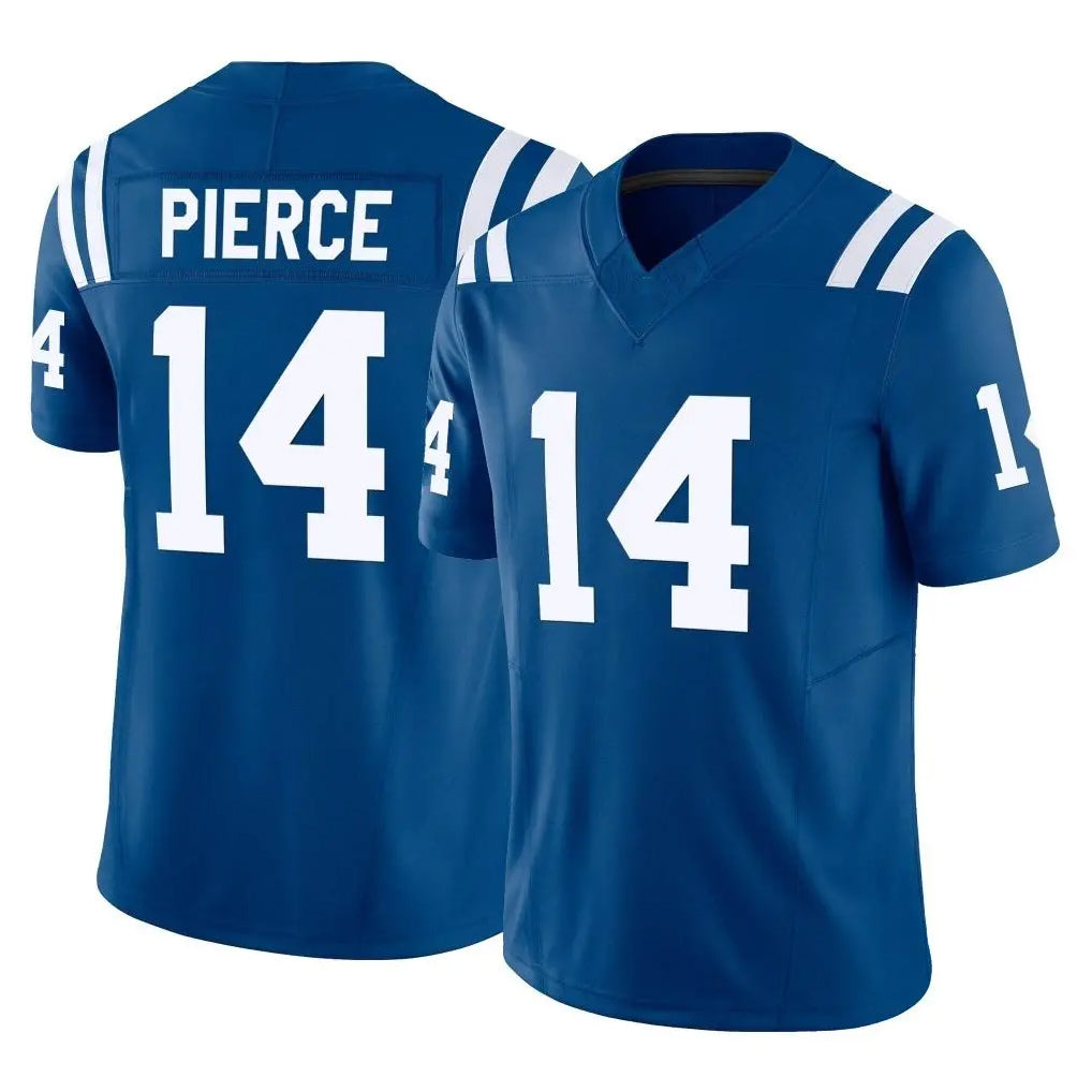 Seanshop IN.Colts #14 Alec Pierce Player Royal Limited Vapor F.U.S.E. Home Game Stitched Jerseys