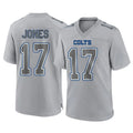 Seanshop IN.Colts #17 Daniel Jones Player Gray Atmosphere Fashion Home Game Stitched Jerseys