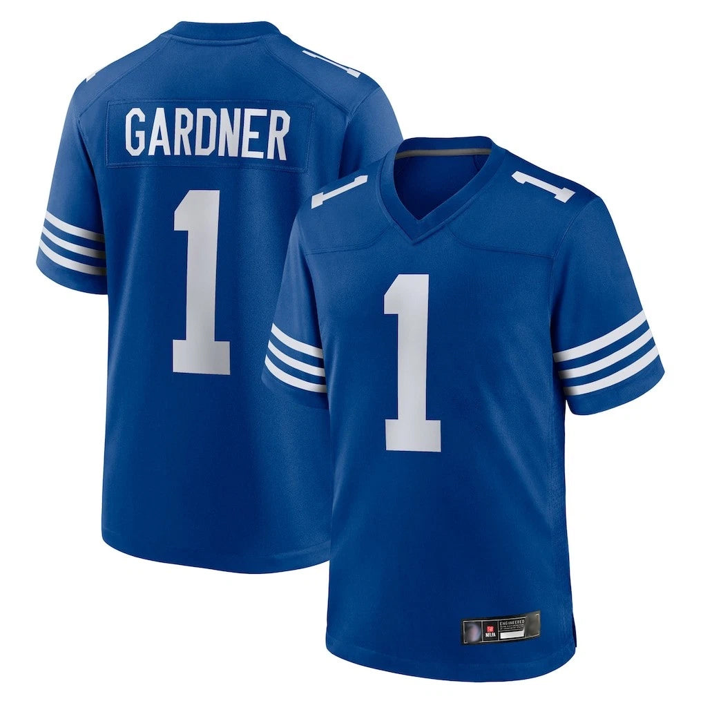 Seanshop IN.Colts #1 Sauce Gardner Player Royal Limited Home Game Stitched Jerseys