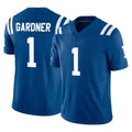 Seanshop IN.Colts #1 Sauce Gardner Player Royal Limited Vapor F.U.S.E. Home Game Stitched Jerseys