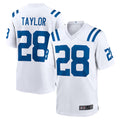 Seanshop IN.Colts #28 Jonathan Taylor Player White Home Game Stitched Jerseys