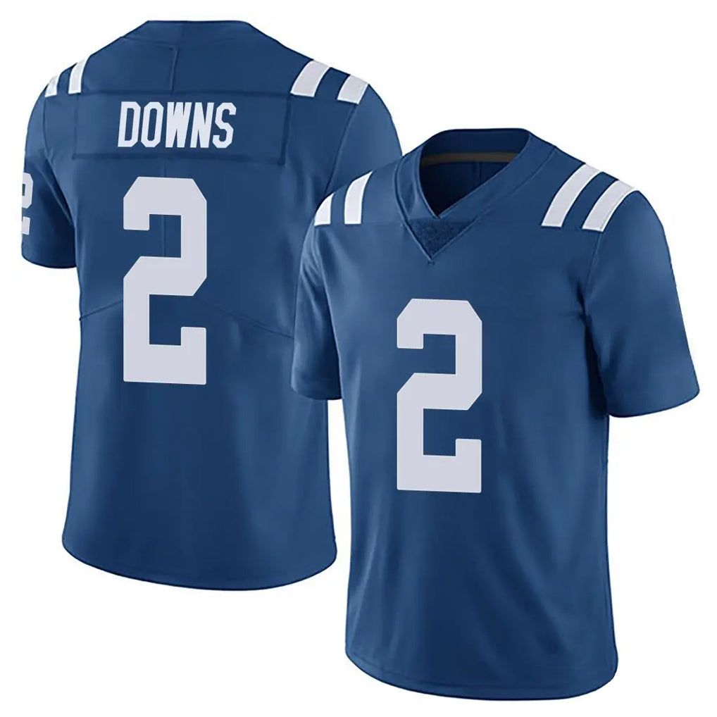 Seanshop IN.Colts #2 Josh Downs Player Royal Limited Vapor Untouchable Home Game Stitched Jerseys