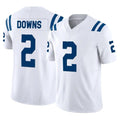 Seanshop IN.Colts #2 Josh Downs Player White Home Game Stitched Jerseys