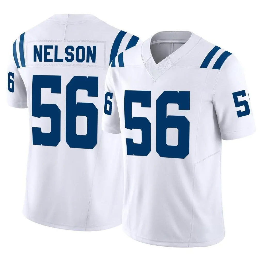 Seanshop IN.Colts #56 Quenton Nelson Player White Limited Vapor F.U.S.E. Home Game Stitched Jerseys