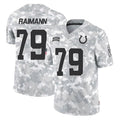 Seanshop IN.Colts #79 Bernhard Raimann Player Arctic Camo Salute To Service Limited Game Stitched Jerseys