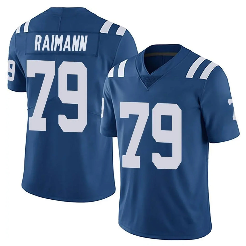 Seanshop IN.Colts #79 Bernhard Raimann Player Royal Limited Vapor Untouchable Home Game Stitched Jerseys