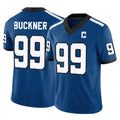 Seanshop IN.Colts #99 DeForest Buckner Player Royal Limited Indiana Nights Alternate Vapor F.U.S.E. Home Game Stitched Jerseys