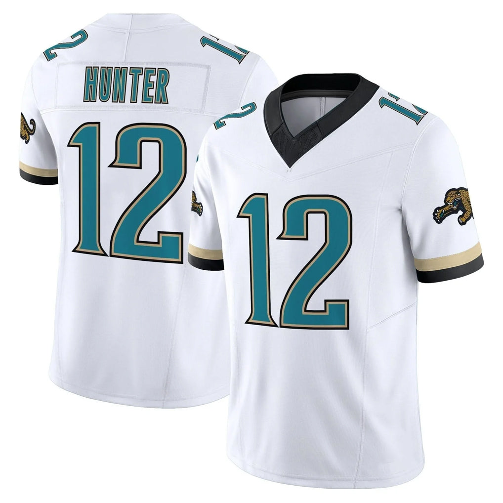 Seanshop J.Jaguars #12 Travis Hunter Player White Prowler Throwback Vapor F.U.S.E. Limited Home Game Stitched Jerseys