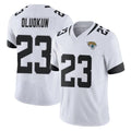 Seanshop J.Jaguars #23 Foyesade Oluokun Player White Vapor F.U.S.E. Limited Home Game Stitched Jerseys