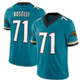 Seanshop J.Jaguars #71 Tony Boselli?Player Teal Prowler Throwback Vapor F.U.S.E. Limited Home Game Stitched Jerseys