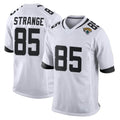 Seanshop J.Jaguars #85 Brenton Strange Player White Home Game Stitched Jerseys