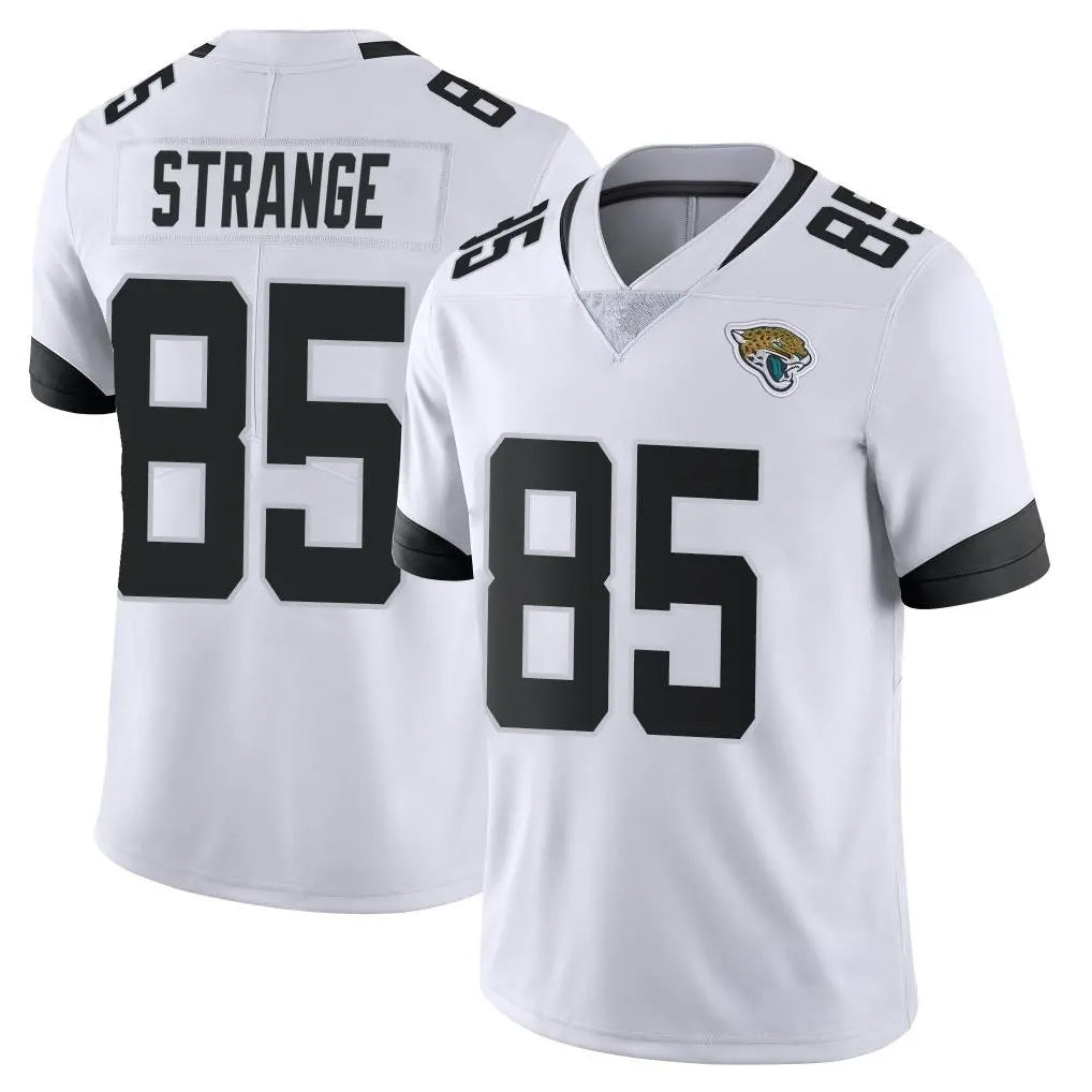 Seanshop J.Jaguars #85 Brenton Strange Player White Vapor Untouchable Limited Home Game Stitched Jerseys