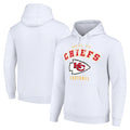 Seanshop KC.Chiefs White Pullover Hoodies Limited Blank Player Stitched Jerseys