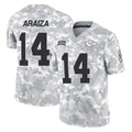 Seanshop KC.Chiefs #14 Matt Araiza Player Arctic Camo Salute To Service Limited Game Stitched Jerseys