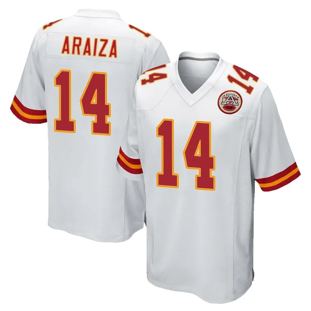 Seanshop KC.Chiefs #14 Matt Araiza Player White Home Game Stitched Jerseys