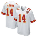 Seanshop KC.Chiefs #14 Matt Araiza Player White Home Game Stitched Jerseys