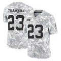 Seanshop KC.Chiefs #23 Drue Tranquill Player Arctic Camo Salute To Service Limited Game Stitched Jerseys